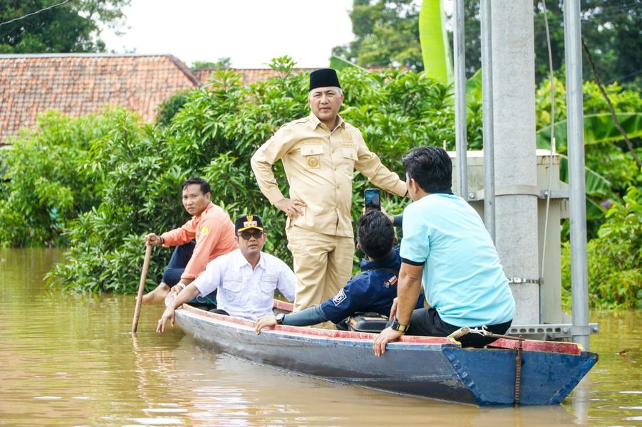 Alami Musibah Banjir Warga Muba dihimbau Jaga Kesehatan dan Keselamatan 