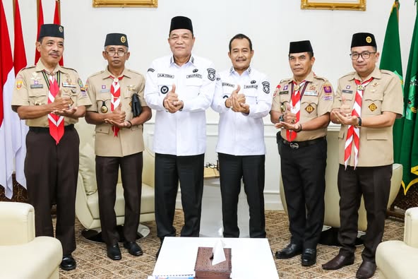 Bupati Muba H M Toha SH Dukung Penuh Kegiatan Pramuka untuk Pembentukan Karakter Pemuda