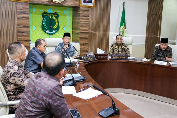 Bupati Toha Minta Kebut Progres Pembangunan Jembatan P6 Lalan