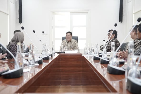 Bupati Toha Terima Audiensi Jajaran Media PalTV