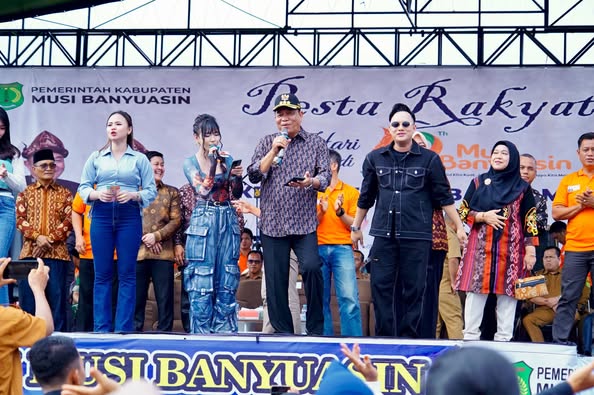 Bupati Toha Tunjukkan Cinta untuk Warga di HUT ke-69 Muba