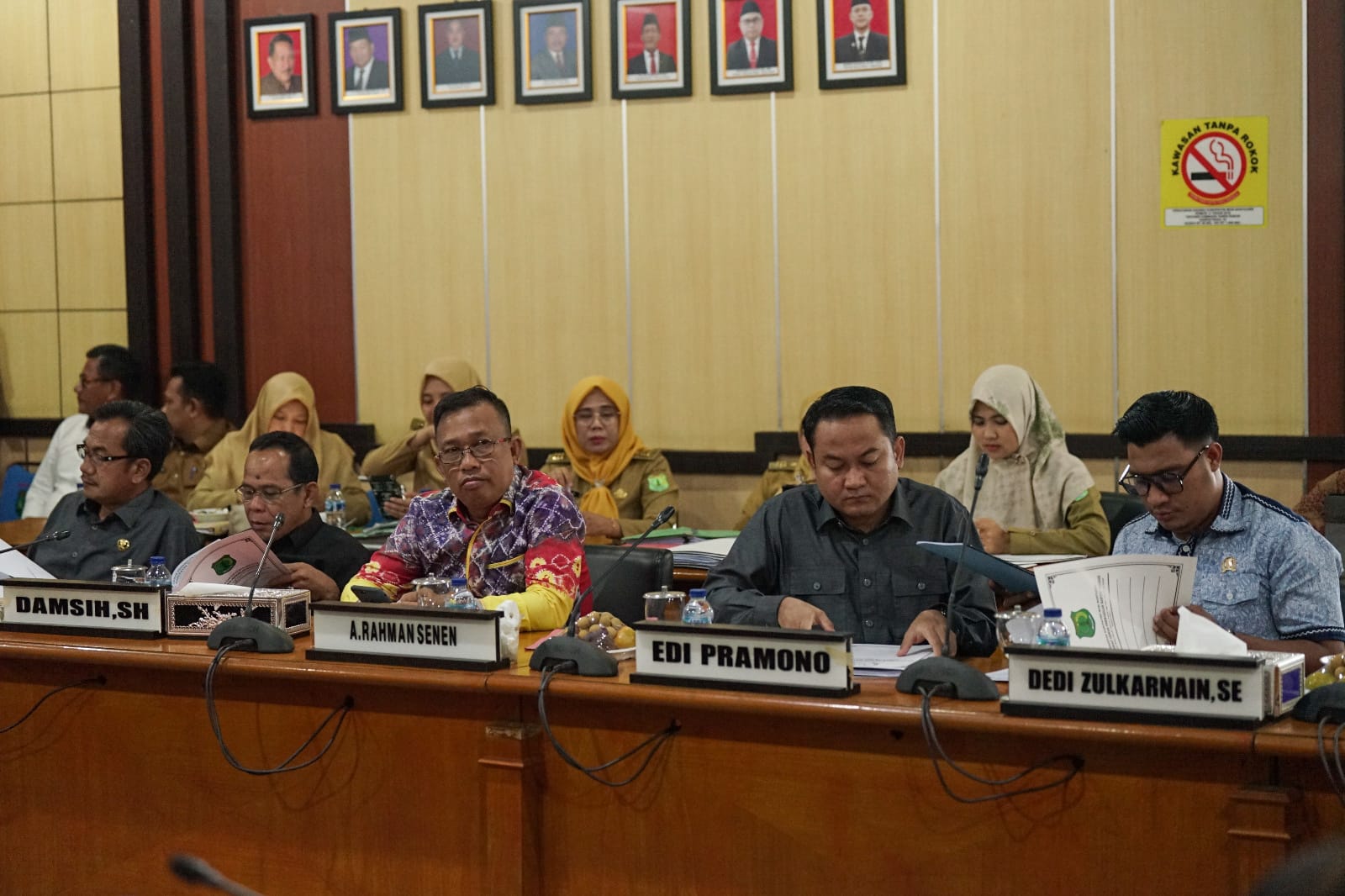 Komisi DPRD Muba Sampaikan Hasil Pembahasan Terhadap Rancangan KUA-PPAS TA 2024