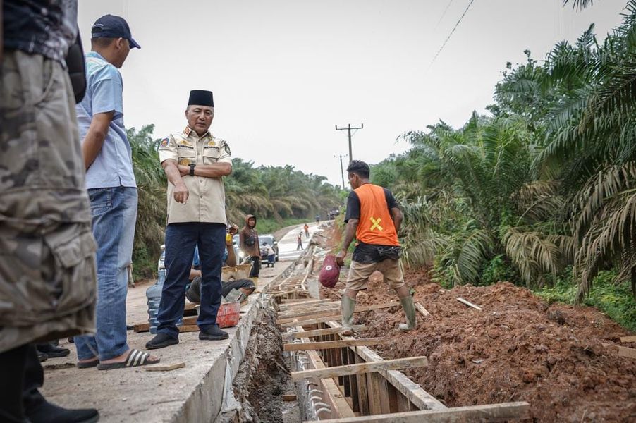 Kualitas Mantap dan Teruji, Jalan Desa Tanjung Agung Jadi Contoh Pembangunan di Muba