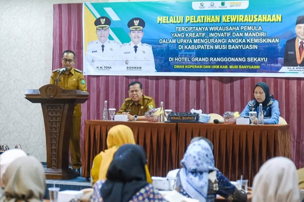 Pemkab Muba Gelar Pelatihan Kewirausahaan Bagi Pelaku UMKM 
