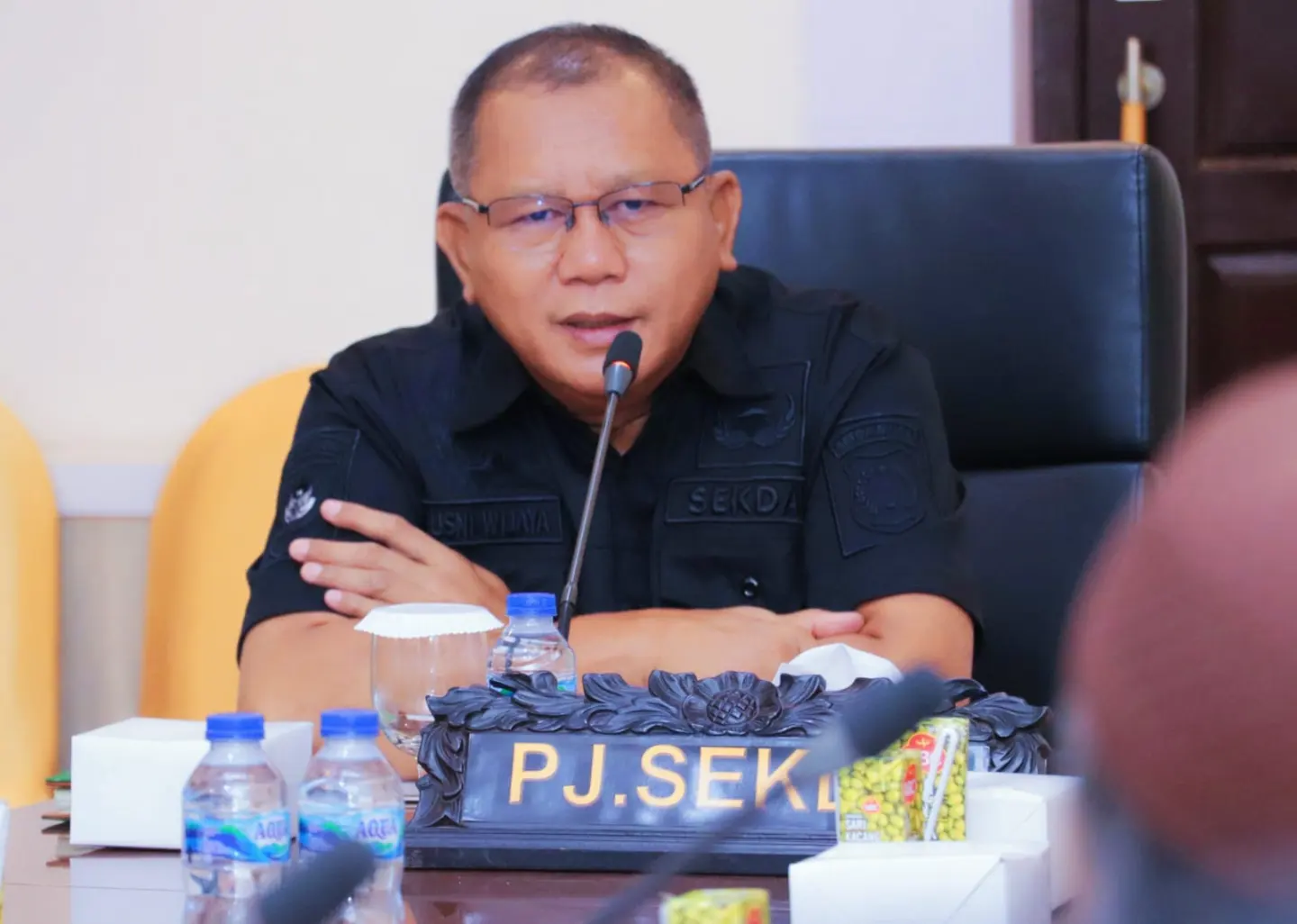 Pererat Silaturahmi Pj Sekda Muba Terima Audiensi Ikatan Keluarga Minang