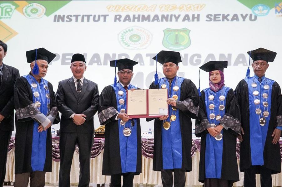 Pj Bupati Apriyadi Hadiri Wisuda ke-XXV Institut Rahmaniyah Sekayu