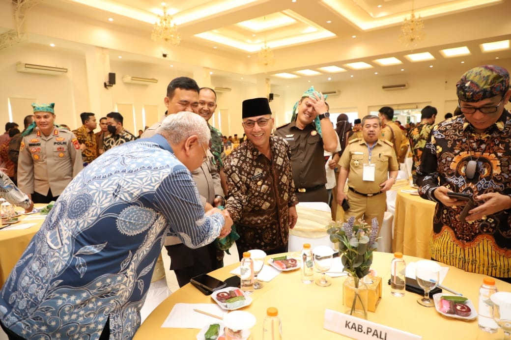 PJ Bupati Muba H Apriyadi Serukan Jaga Stabilitas Jelang Pemilu dan Pilkada Serentak 2024 di Muba