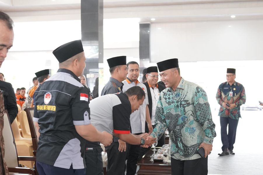 Pj Bupati Muba Hadiri Pelantikan DPD dan DPC Gema Keadilan