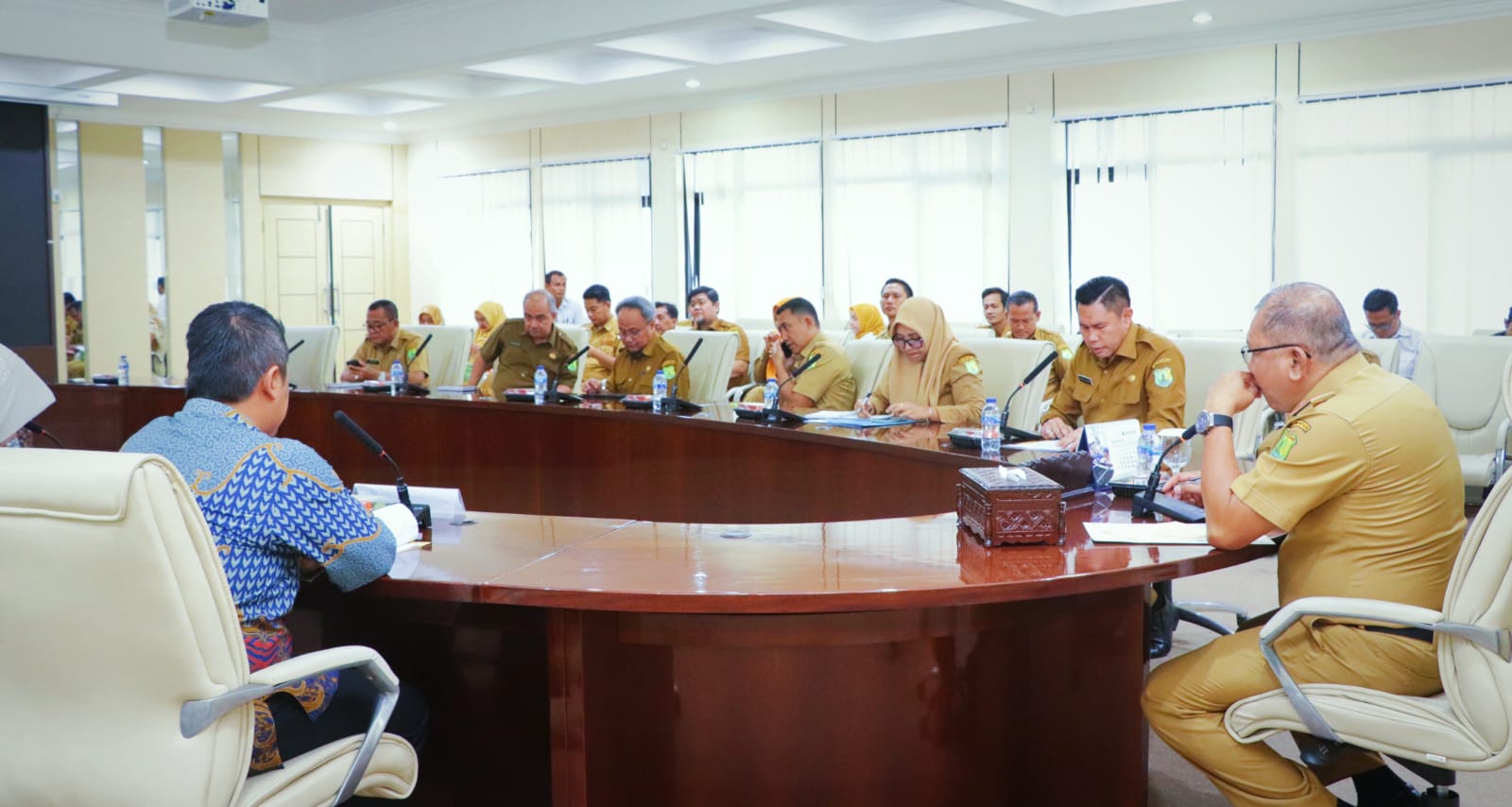 Tim Inspektorat Sumsel Lakukan Pemeriksaan GWPP Ke Kabupaten Muba